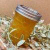 Pineapple Habanero Jelly – Tropical Sweet Heat | Blended Pastures Farmstead Bright and spicy pineapple habanero jelly in a handcrafted jar