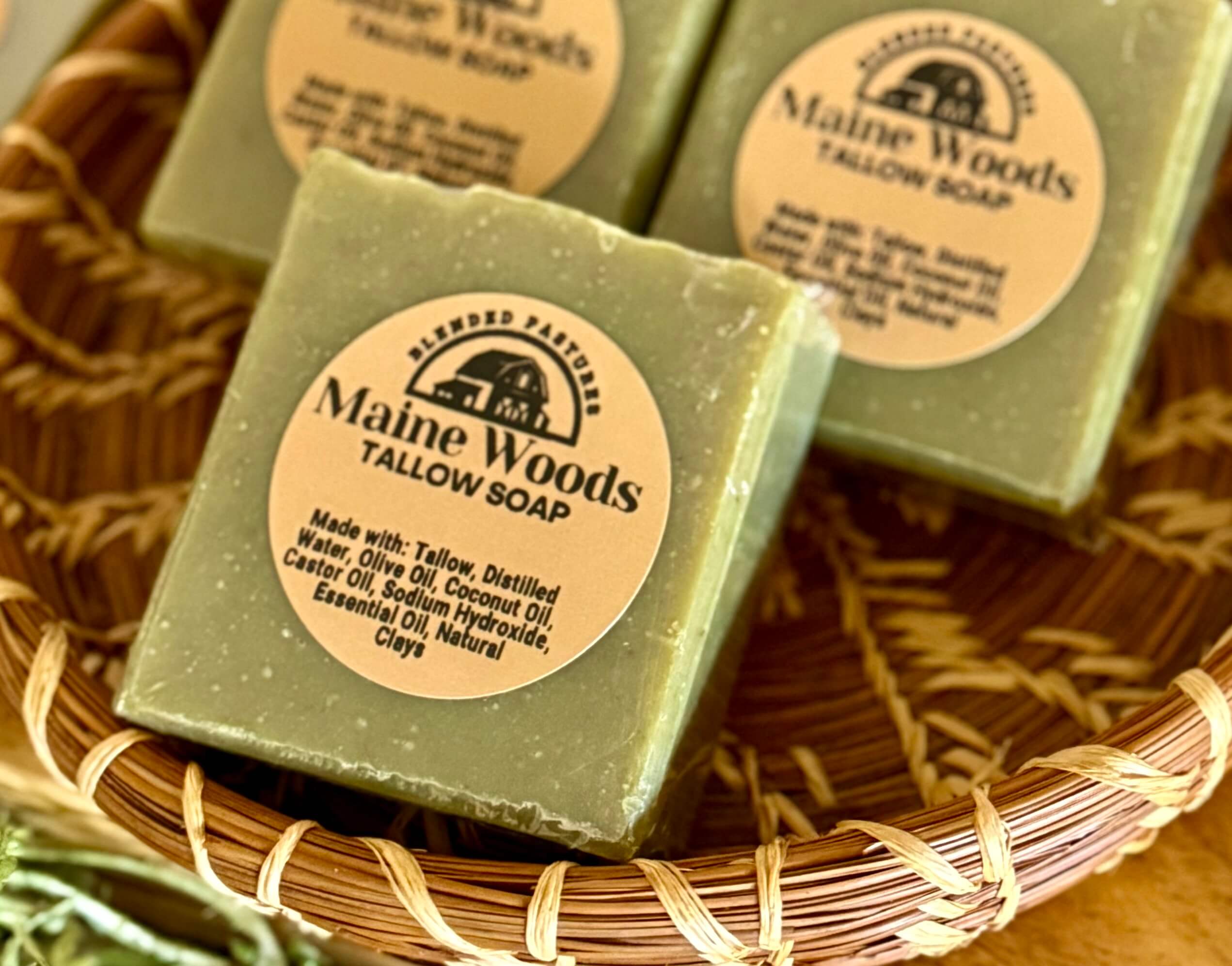 Maine Woods Tallow Soap