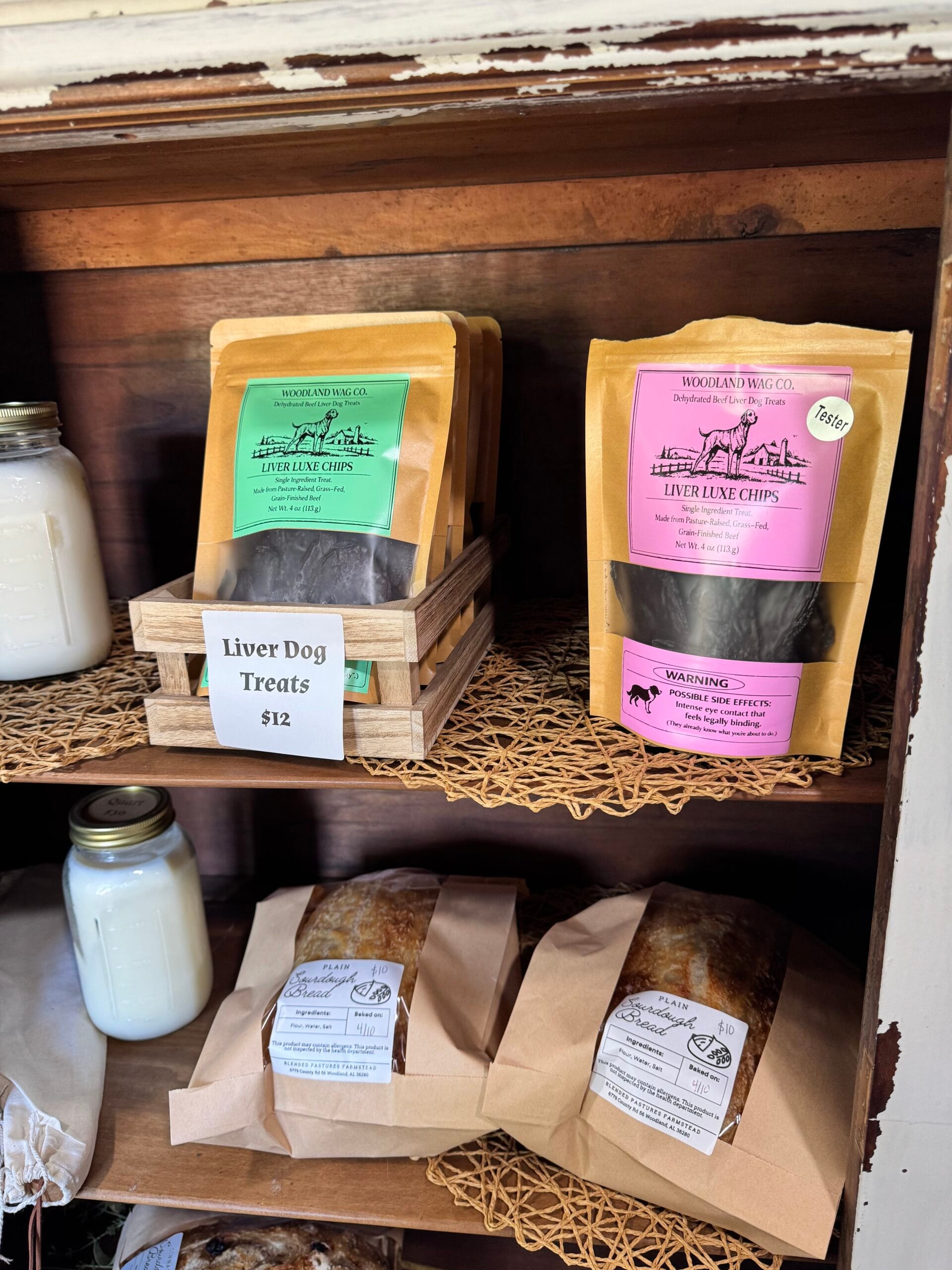 IMG_6867 Woodland Wag Liver Luxe Chips Dog Treats (Farm-Raised Beef)