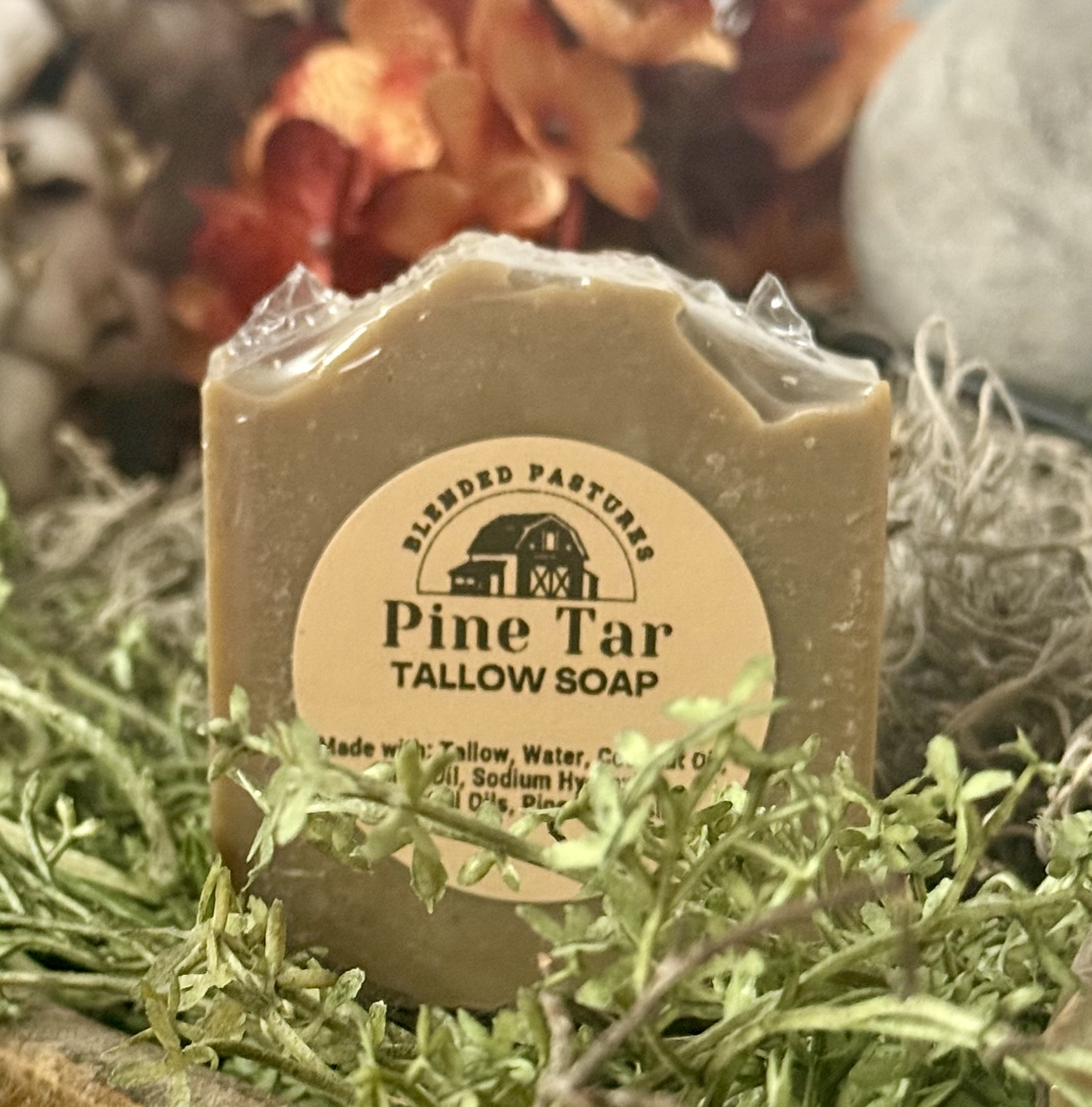Pine Tar Tallow Soap
